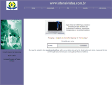 Tablet Screenshot of intensivistas.com.br